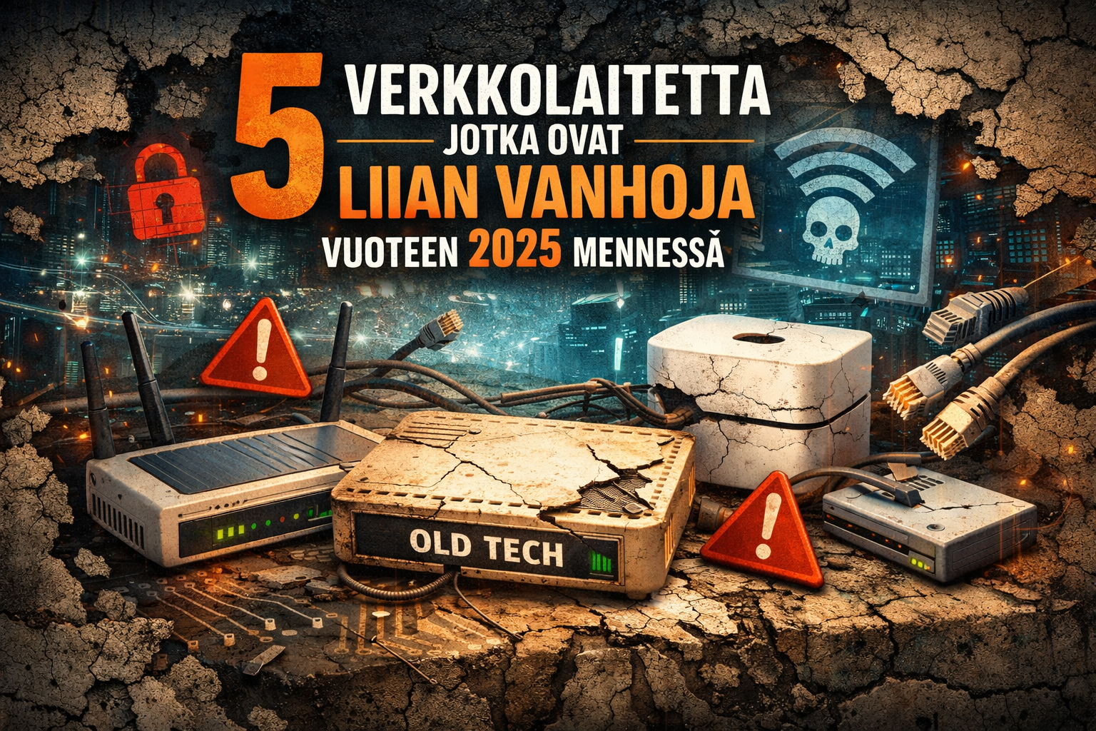 5 verkkolaitetta, jotka ovat oikeasti liian vanhoja